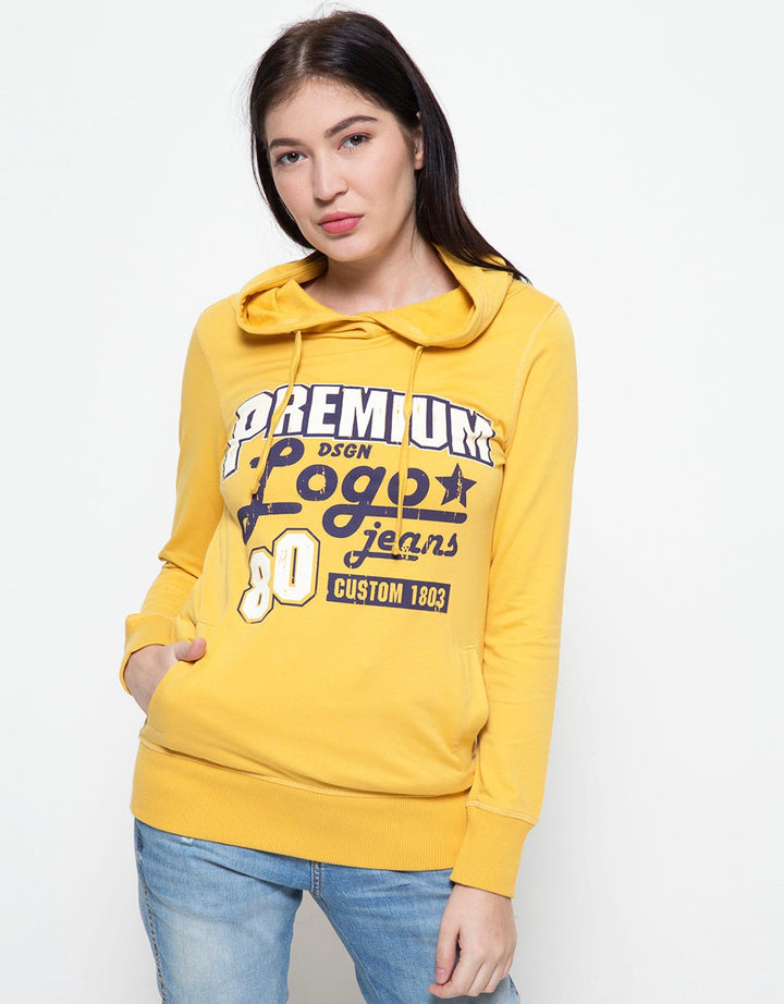 Logo Jeans Hoodie Sweater for Women Premium 80