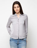 Logo Jeans Kemeja Wanita Bianca Buttons