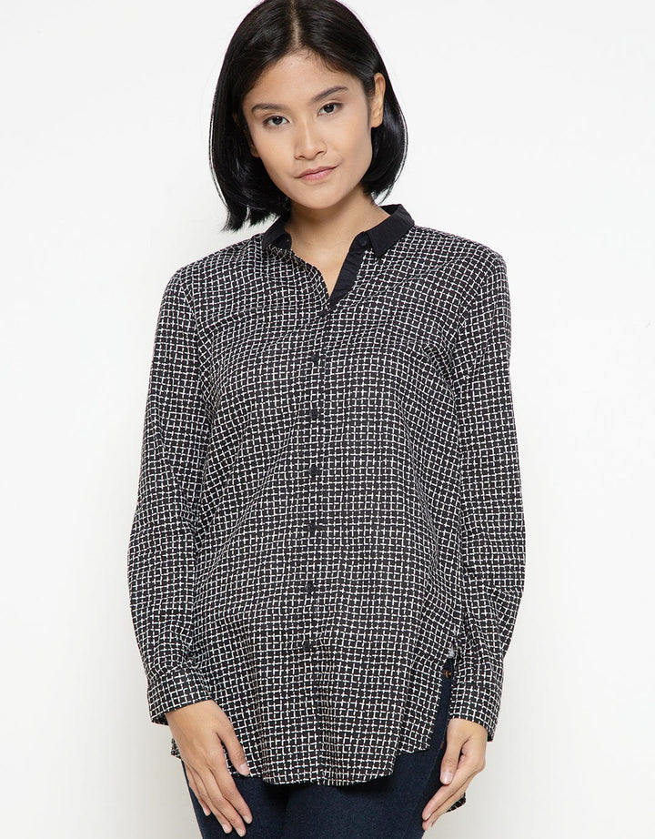 Logo Jeans Quarry Black Shirt