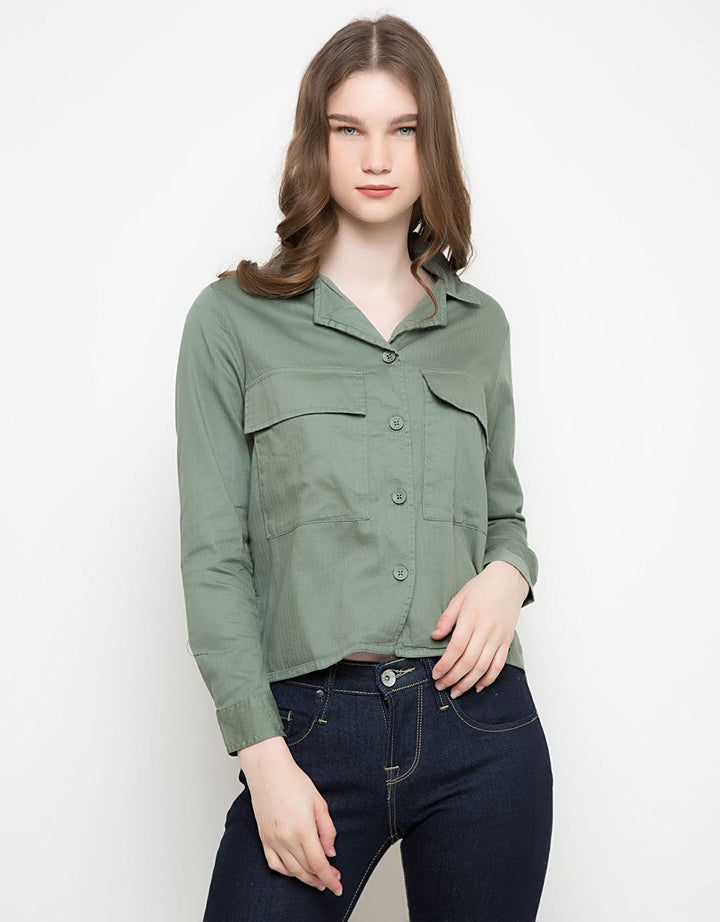 Logo Jeans Rise Shirt