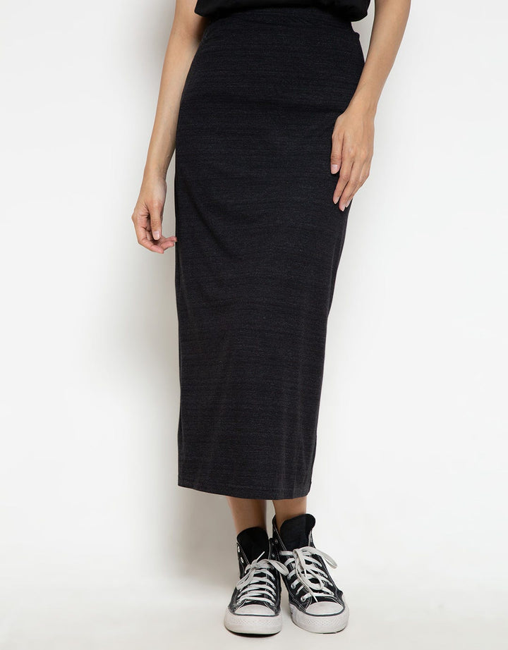 Logo Jeans Rok Panjang Wanita