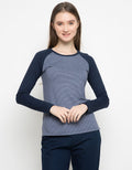 Logo Jeans Shirt Raglan Basic Tee