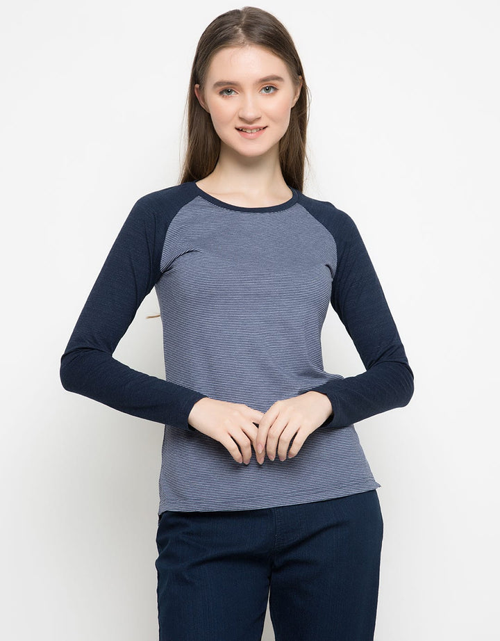 Logo Jeans Shirt Raglan Basic Tee