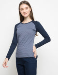 Logo Jeans Shirt Raglan Basic Tee