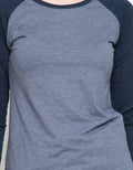 Logo Jeans Shirt Raglan Basic Tee