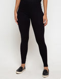 Long Leggings Stripe Jeans Logo