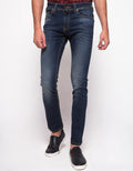 Lois Celana Jeans Panjang Pria Extra Skinny Stretch Tua