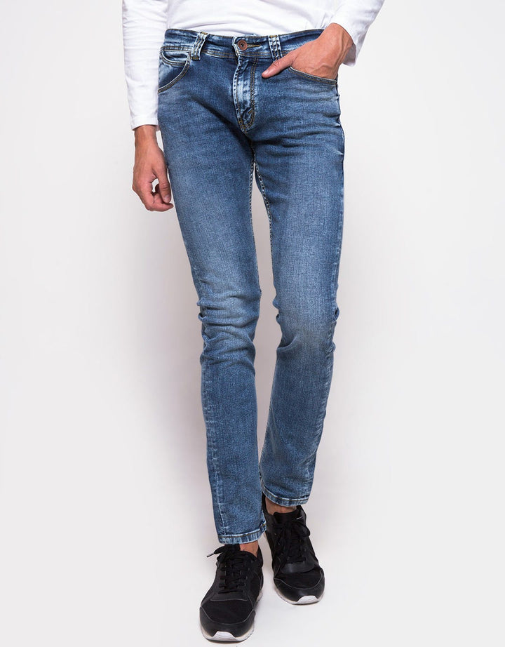 Lois Celana Jeans Panjang Pria Extra Skinny Stretch Tua