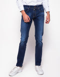 Lois Celana Jeans Panjang Pria Slim Fit Washed