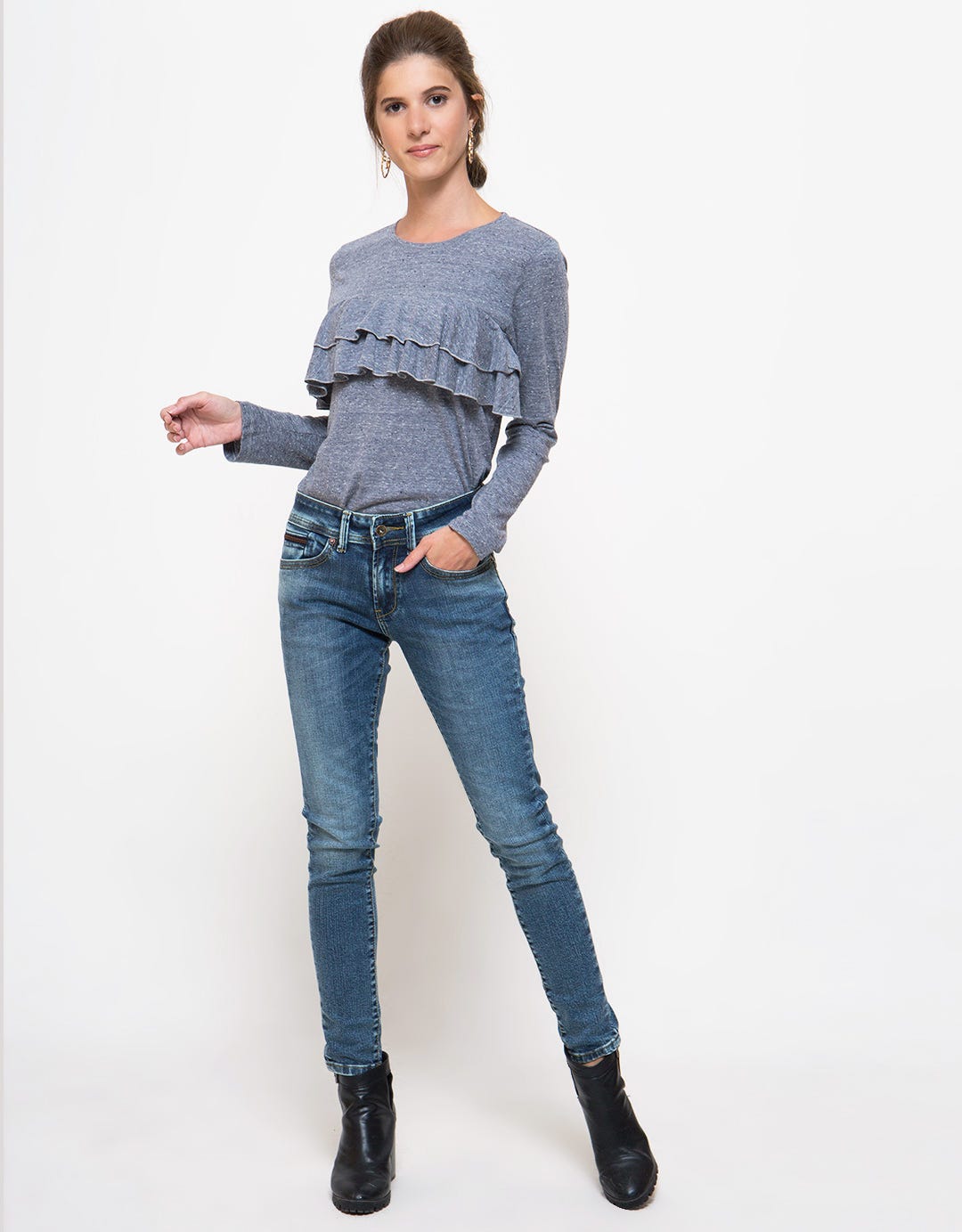 Lois Girl Celana Panjang Wanita High-Rise Skinny
