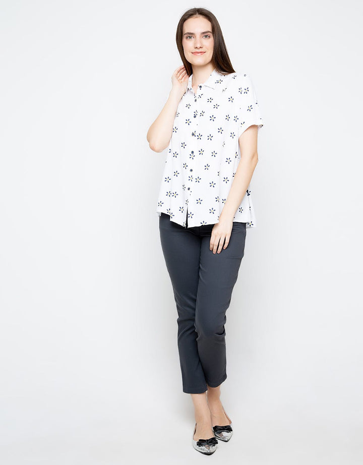 Lois Girl Blouse Flower Print