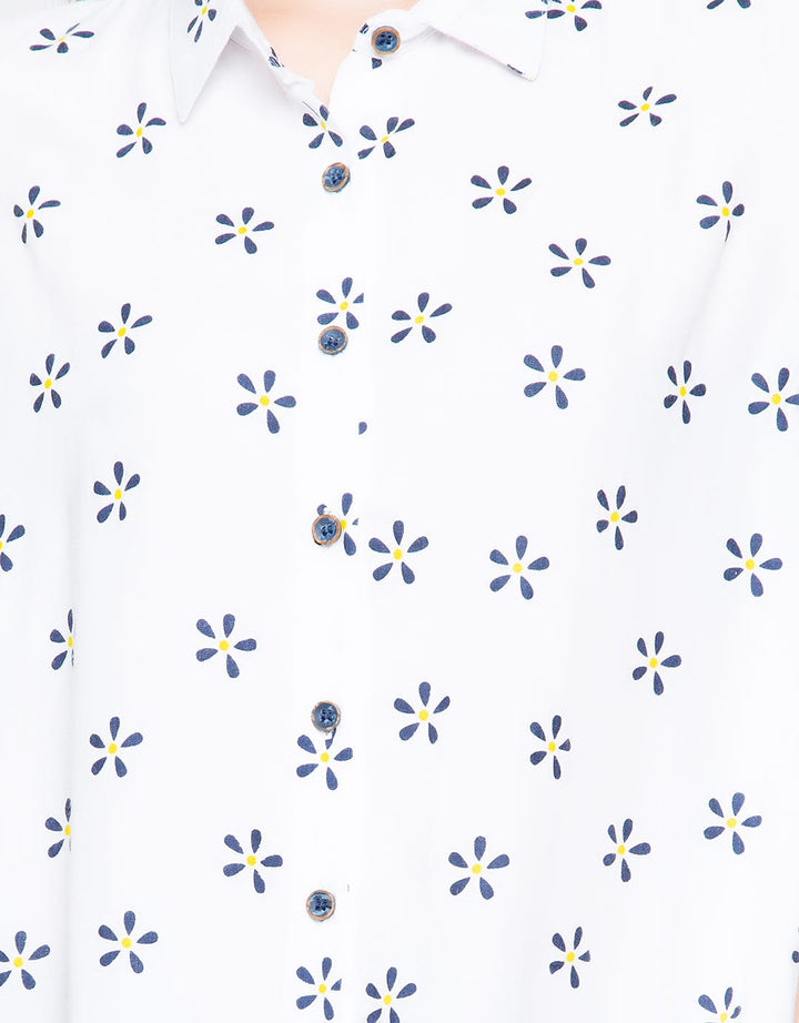 Lois Girl Blouse Flower Print