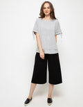 Lois Girl Blouse Drawstring Sleeve