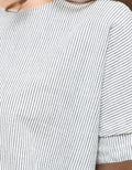 Lois Girl Blouse Drawstring Sleeve