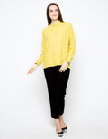 Lois Girl Blouse Plain Long Sleeve