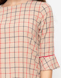 Lois Girl Blouse Print Cubes KCD 639