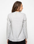 Lois Girl Square Print Blouse