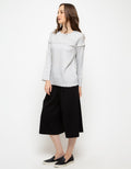 Lois Girl Square Print Blouse