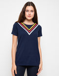 Lois Girl Blouse V Stripe KSC 604
