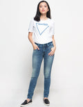 Lois Girl Celana Wanita Denim High Rise Skinny Denim