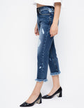 Lois Girl Denim Bootcut Capri