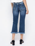 Lois Girl Denim Bootcut Capri