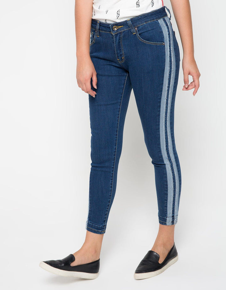 Lois Girl Denim Skinny FSW Stripes