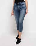 Lois Girl Denim Skinny Stretch Capri FSC 264