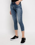 Lois Girl Denim Skinny Stretch Capri FSC 264