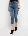Lois Girl Denim Skinny Stretch Capri FSC 268