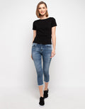 Lois Girl Denim Skinny Stretch Capri FSC 268