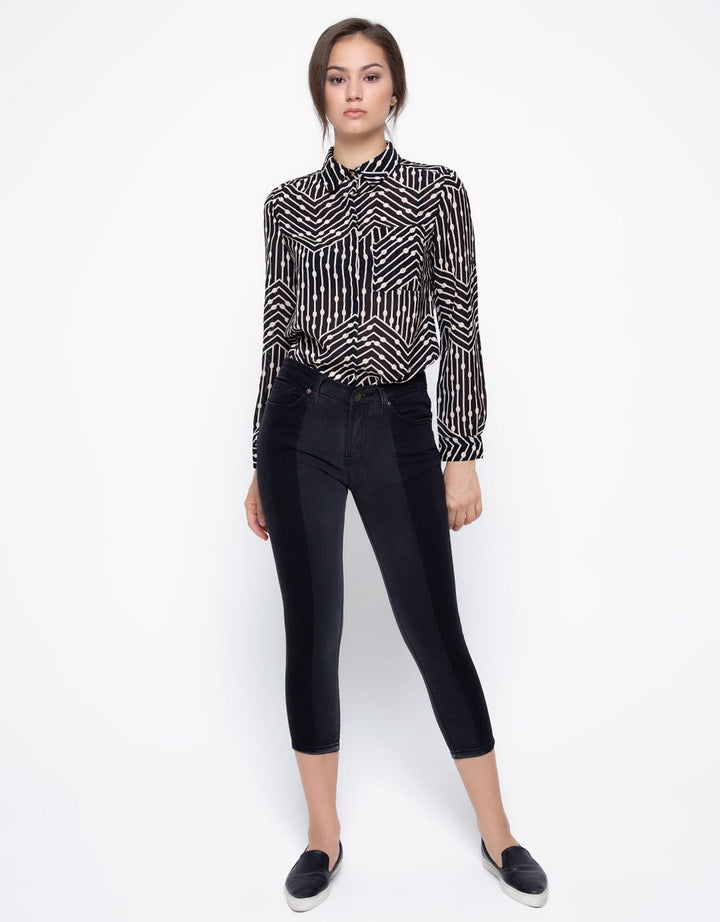 Lois Girl Denim Skinny Two Bold Capri