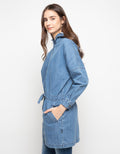Lois Girl Jacket Denim Look