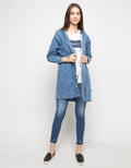 Lois Girl Jacket Denim Look