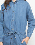 Lois Girl Jacket Denim Look