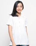 Lois Girl Kemeja Polos Lengan Pendek