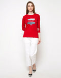 Lois Girl Twill High Rise Straight FTW 244 WH