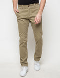 Lois Slim Strecth Chinos Twill SLS 697 BR - Cokelat