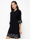 DRESS RUFF EMB ARM&B