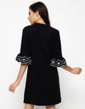 DRESS RUFF EMB ARM&B