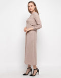 Exit Duma Dress- Cokelat