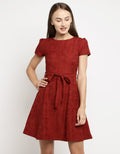 Morphidae Midi Dress Derica