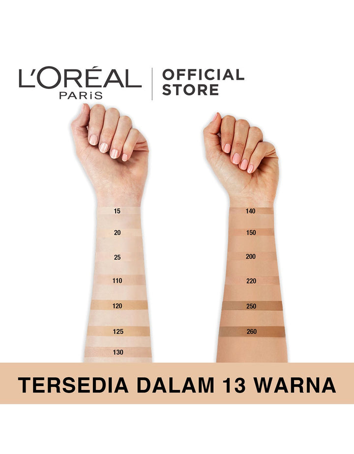 L'Oreal Paris 24H Fresh Wear Infallible Liquid Matte Foundation Make Up - 140 Golden Beige