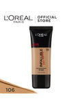 L'Oreal Foundation Matte Infallible Pro-Matte - 106 Sun Beige