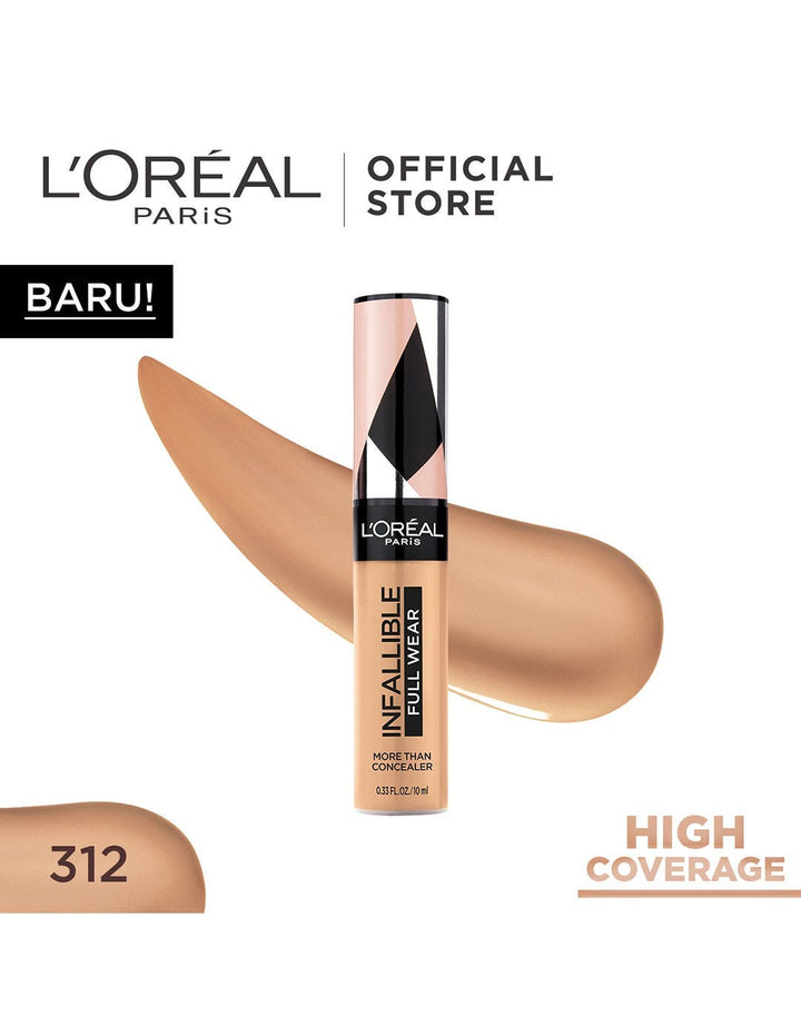 L`Oreal Infallible Full Ware More Than Concealer 312 Amber