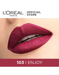 L'Oreal Liquid Lipstick Matte Rouge Signature - 103 Enjoy