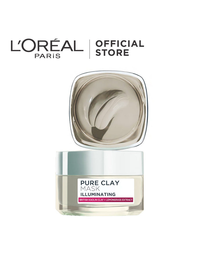 L'Oreal Pure Clay Mask Glow Orange Masker Wajah - 50 ml