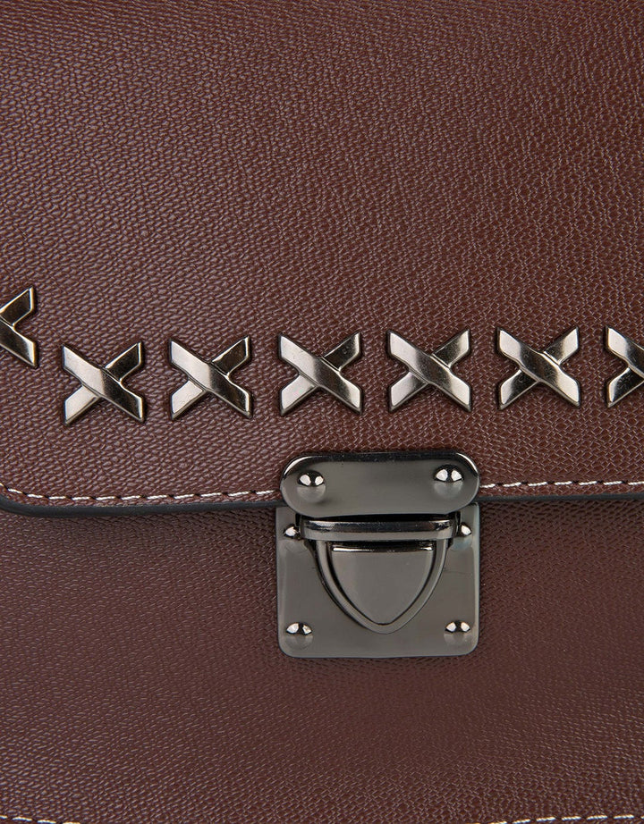 Louvre Paris Sling Bag X Vertical