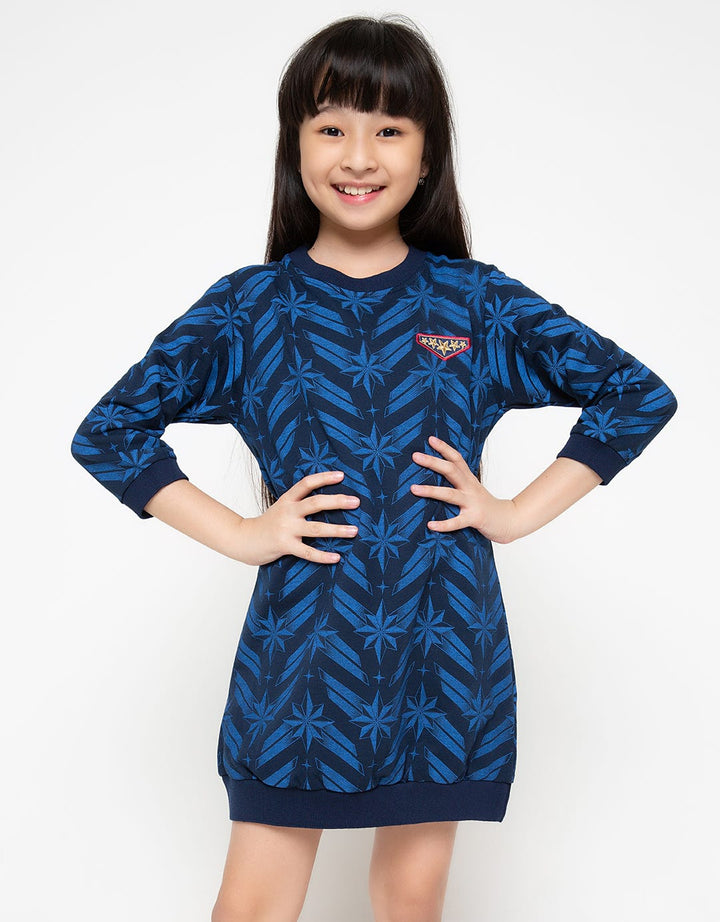 Marvel Dress Captain Marvel Anak Perempuan