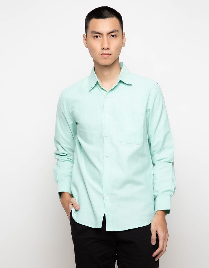 Men &amp; Clo Long Sleeve Oxford Shirt